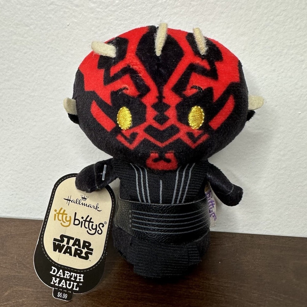 Darth Maul Hallmark Itty Bittys Star Wars Phantom Menace Plush Toy Mini Figure